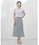 【洗える】COTTON POLYESTER 袖ボタン ニット
