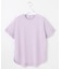 【洗える】COTTON POLYESTER 袖ボタン ニット