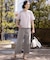 【ご好評につき新色追加・セットアップ対応・人気素材】コットンFITTY ストレート パンツ
