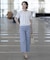 【ご好評につき新色追加・セットアップ対応・人気素材】コットンFITTY ストレート パンツ