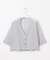 【WEB限定カラーあり・洗える】SHEER LIGHT KNIT Vネック カーディガン