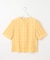 【洗える】SHEER チェック フレアスリーブ ブラウス