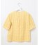 【洗える】SHEER チェック フレアスリーブ ブラウス