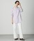【洗える】BASIC STRETCH DENIM ワイド ストレート デニム