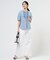 【洗える】BASIC STRETCH DENIM ワイド ストレート デニム