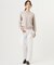 【洗える】BASIC STRETCH DENIM ワイド ストレート デニム