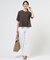 【洗える】BASIC STRETCH DENIM ワイド ストレート デニム