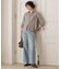 【洗える】BASIC STRETCH DENIM ワイド ストレート デニム