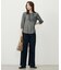 【洗える】BASIC STRETCH DENIM ワイド ストレート デニム