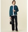 【洗える】BASIC STRETCH DENIM ワイド ストレート デニム