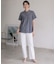 【洗える】BASIC STRETCH DENIM ボーイフィット デニム