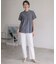 【洗える】BASIC STRETCH DENIM ボーイフィット デニム