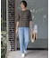 【洗える】BASIC STRETCH DENIM ボーイフィット デニム