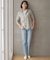 【洗える】BASIC STRETCH DENIM ボーイフィット デニム