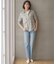 【洗える】BASIC STRETCH DENIM ボーイフィット デニム