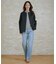 【洗える】BASIC STRETCH DENIM ボーイフィット デニム