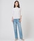 【洗える】BASIC STRETCH DENIM ボーイフィット デニム