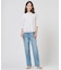 【洗える】BASIC STRETCH DENIM ボーイフィット デニム