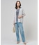 【洗える】BASIC STRETCH DENIM ボーイフィット デニム