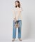 【洗える】BASIC STRETCH DENIM ボーイフィット デニム