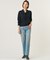 【洗える】BASIC STRETCH DENIM ボーイフィット デニム