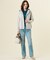 【洗える】BASIC STRETCH DENIM ボーイフィット デニム