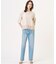 【洗える】BASIC STRETCH DENIM ボーイフィット デニム