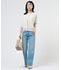 【洗える】BASIC STRETCH DENIM ボーイフィット デニム