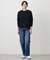 【洗える】BASIC STRETCH DENIM ボーイフィット デニム