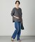 【洗える】BASIC STRETCH DENIM ボーイフィット デニム