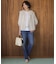 【洗える】BASIC STRETCH DENIM ボーイフィット デニム