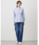 【洗える】BASIC STRETCH DENIM ボーイフィット デニム