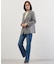【洗える】BASIC STRETCH DENIM ボーイフィット デニム
