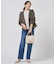 【洗える】BASIC STRETCH DENIM ボーイフィット デニム
