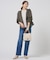 【洗える】BASIC STRETCH DENIM ボーイフィット デニム