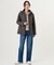 【洗える】BASIC STRETCH DENIM ボーイフィット デニム