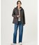 【洗える】BASIC STRETCH DENIM ボーイフィット デニム