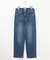 【洗える】BASIC STRETCH DENIM ボーイフィット デニム