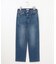 【洗える】BASIC STRETCH DENIM ボーイフィット デニム
