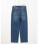 【洗える】BASIC STRETCH DENIM ボーイフィット デニム