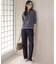 【洗える】BASIC STRETCH DENIM ボーイフィット デニム