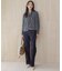 【洗える】BASIC STRETCH DENIM ボーイフィット デニム