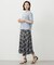 【WEB限定カラーあり・洗える】SOFT SHEER チェック フレア スカート