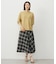 【WEB限定カラーあり・洗える】SOFT SHEER チェック フレア スカート
