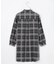 【WEB限定カラーあり・洗える】SOFT SHEER チェック ロング シャツ