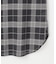 【WEB限定カラーあり・洗える】SOFT SHEER チェック ロング シャツ