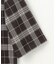 【WEB限定カラーあり・洗える】SOFT SHEER チェック キーネック ブラウス