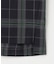【WEB限定カラーあり・洗える】SOFT SHEER チェック キーネック ブラウス