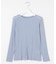 【WEB限定】シアーストレッチフライス クルーネック シアー カットソー