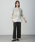 Wooly Stretch Plaid ニット